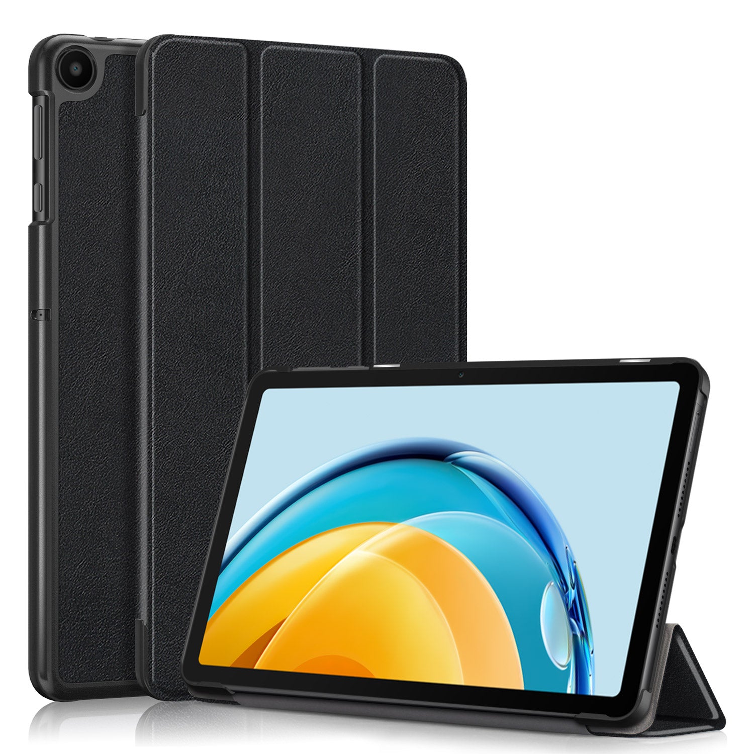 For Huawei MatePad SE 10.4-inch PU Leather Tablet Case Tri-fold Stand Anti-drop Tablet Cover For Huawei MatePad SE 10.4-inch PU Leather Tablet Case Tri-fold Stand Anti-drop Tablet Cover